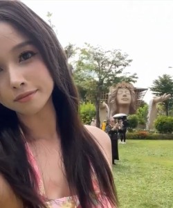 Jasmine livestream 1 ngày đi public ở Grand World Phú Quốc